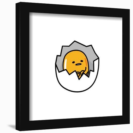 Gallery Pops Gudetama - Eggshell Chair Wall Art-Trends International-Framed Gallery Pops