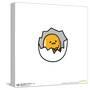 Gallery Pops Gudetama - Eggshell Chair Wall Art-Trends International-Stretched Canvas