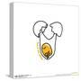 Gallery Pops Gudetama - Leave Me Alone Wall Art-Trends International-Stretched Canvas