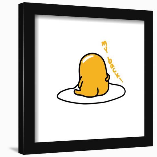 Gallery Pops Gudetama - My Back Wall Art-Trends International-Framed Gallery Pops