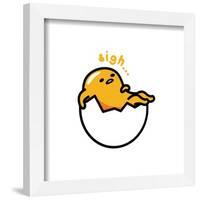 Gallery Pops Gudetama - Sigh Wall Art-Trends International-Framed Gallery Pops