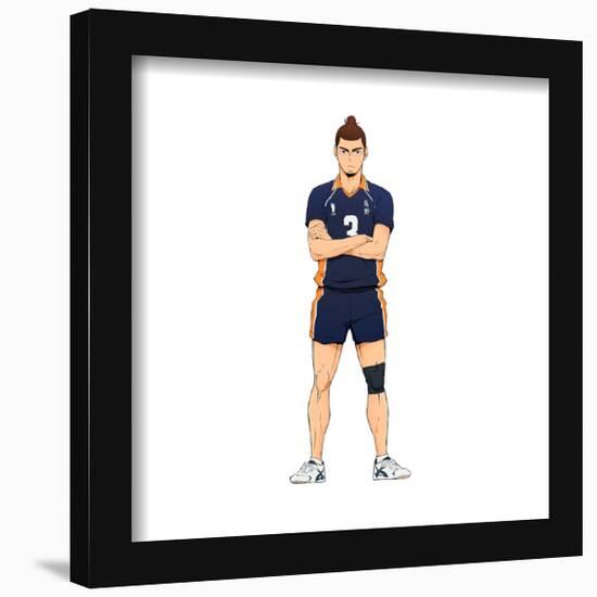 Gallery Pops Haikyu!! - Asahi Azumane #3 Wall Art-Trends International-Framed Gallery Pops