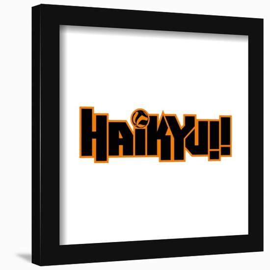 Gallery Pops Haikyu!! - English Logo Wall Art-Trends International-Framed Gallery Pops