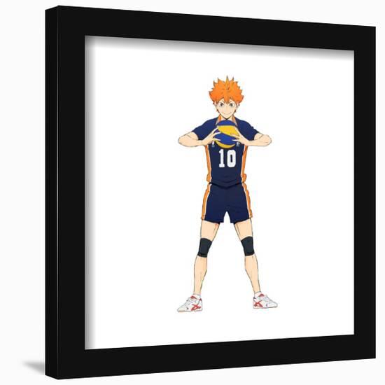 Gallery Pops Haikyu!! - Shoyo Hinata #10 Wall Art-Trends International-Framed Gallery Pops