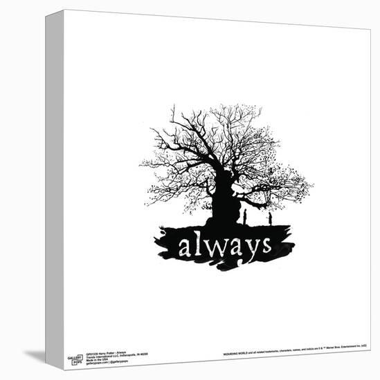 Gallery Pops Harry Potter - Always Wall Art-Trends International-Stretched Canvas