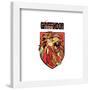 Gallery Pops Harry Potter - Gryffindor Crest Icon Wall Art-Trends International-Framed Gallery Pops