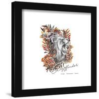 Gallery Pops Harry Potter - Gryffindor Crest Romance Wall Art-Trends International-Framed Gallery Pops