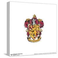 Gallery Pops Harry Potter - Gryffindor Crest Scroll Wall Art-Trends International-Stretched Canvas