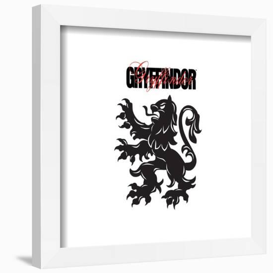 Gallery Pops Harry Potter - Gryffindor Icon Wall Art-Trends International-Framed Gallery Pops