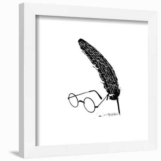 Gallery Pops Harry Potter - Harry Potter Glasses and Quill Wall Art-Trends International-Framed Gallery Pops