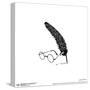 Gallery Pops Harry Potter - Harry Potter Glasses and Quill Wall Art-Trends International-Stretched Canvas