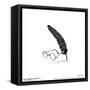 Gallery Pops Harry Potter - Harry Potter Glasses and Quill Wall Art-Trends International-Framed Stretched Canvas