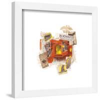 Gallery Pops Harry Potter - Hogwarts Grand Staircase Wall Art-Trends International-Framed Gallery Pops