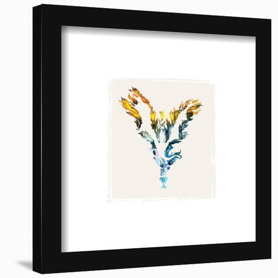 Gallery Pops Harry Potter - Horntail Dragon Triwizard Tournament Wall Art-Trends International-Framed Gallery Pops