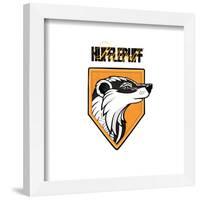 Gallery Pops Harry Potter - Hufflepuff Crest Icon Wall Art-Trends International-Framed Gallery Pops