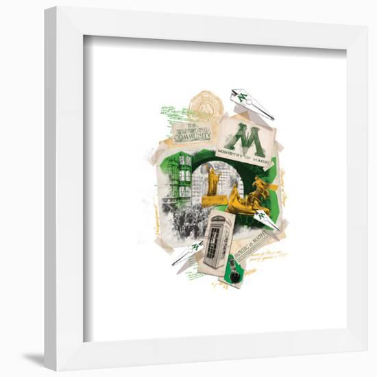 Gallery Pops Harry Potter - Ministry of Magic Wall Art-Trends International-Framed Gallery Pops