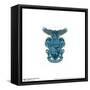 Gallery Pops Harry Potter - Ravenclaw Crest Graphic Wall Art-Trends International-Framed Stretched Canvas