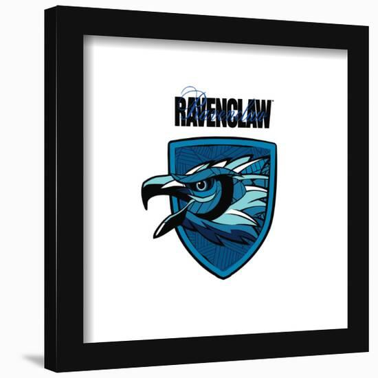 Gallery Pops Harry Potter - Ravenclaw Crest Icon Wall Art-Trends International-Framed Gallery Pops