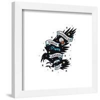 Gallery Pops Harry Potter - Ravenclaw Tattoo Art Wall Art-Trends International-Framed Gallery Pops