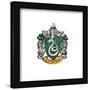 Gallery Pops Harry Potter - Slytherin Crest Scroll Wall Art-Trends International-Framed Gallery Pops