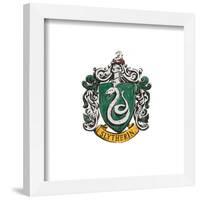 Gallery Pops Harry Potter - Slytherin Crest Scroll Wall Art-Trends International-Framed Gallery Pops