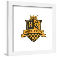 Gallery Pops Harry Potter - Symbol Revival Hufflepuff Crest Wall Art-Trends International-Framed Gallery Pops