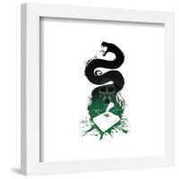 Gallery Pops Harry Potter - Voldemort Fiendfyre Serpent Battle Wall Art-Trends International-Framed Gallery Pops