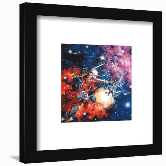 Gallery Pops Hasbro Transformers - 1984 Key Art Wall Art-Trends International-Framed Gallery Pops