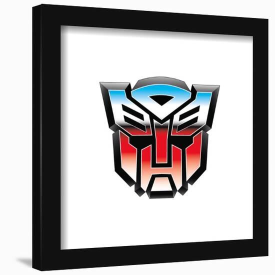 Gallery Pops Hasbro Transformers - Autobot Faction Icon Wall Art-Trends International-Framed Gallery Pops