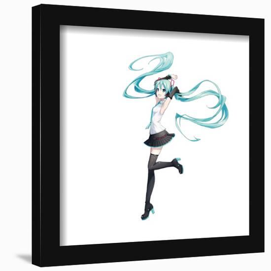 Gallery Pops Hatsune Miku - Hatsune Miku Styled Pose Wall Art-Trends International-Framed Gallery Pops