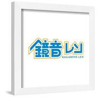 Gallery Pops Hatsune Miku - Kagamine Len Logo Wall Art-Trends International-Framed Gallery Pops