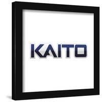 Gallery Pops Hatsune Miku - Kaito Logo Wall Art-Trends International-Framed Gallery Pops