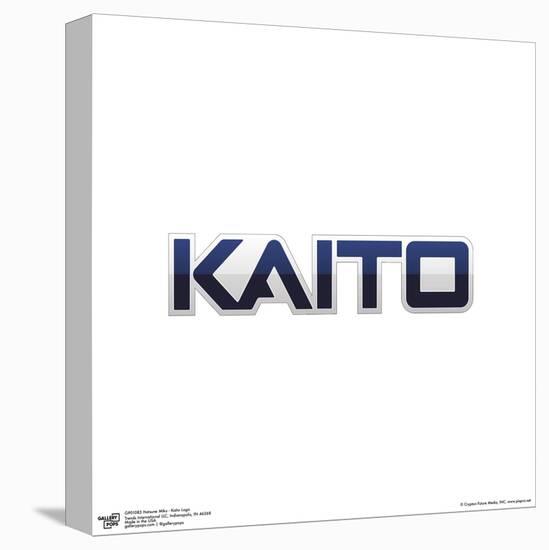 Gallery Pops Hatsune Miku - Kaito Logo Wall Art-Trends International-Stretched Canvas