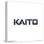 Gallery Pops Hatsune Miku - Kaito Logo Wall Art-Trends International-Stretched Canvas