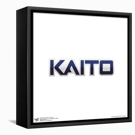 Gallery Pops Hatsune Miku - Kaito Logo Wall Art-Trends International-Framed Stretched Canvas