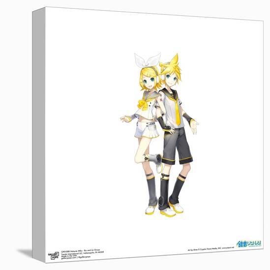 Gallery Pops Hatsune Miku - Rin and Lin Group Wall Art-Trends International-Stretched Canvas