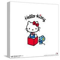 Gallery Pops Hello Kitty - Cat and Mouse Wall Art-Trends International-Stretched Canvas