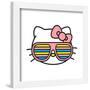 Gallery Pops Hello Kitty - Cool Shades Kitty Face Wall Art-Trends International-Framed Gallery Pops