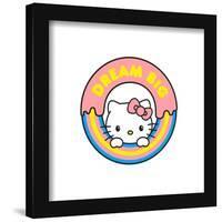 Gallery Pops Hello Kitty - Dream Big Wall Art-Trends International-Framed Gallery Pops
