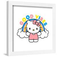 Gallery Pops Hello Kitty - Good Vibes Wall Art-Trends International-Framed Gallery Pops