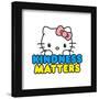 Gallery Pops Hello Kitty - Kindness Matters Wall Art-Trends International-Framed Gallery Pops