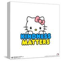 Gallery Pops Hello Kitty - Kindness Matters Wall Art-Trends International-Stretched Canvas