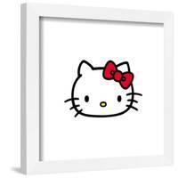 Gallery Pops Hello Kitty - Kitty Face Wall Art-Trends International-Framed Gallery Pops