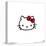 Gallery Pops Hello Kitty - Kitty Face Wall Art-Trends International-Stretched Canvas