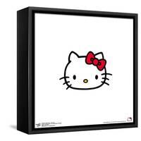 Gallery Pops Hello Kitty - Kitty Face Wall Art-Trends International-Framed Stretched Canvas