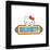 Gallery Pops Hello Kitty - Retro Kitty Logo Wall Art-Trends International-Framed Gallery Pops