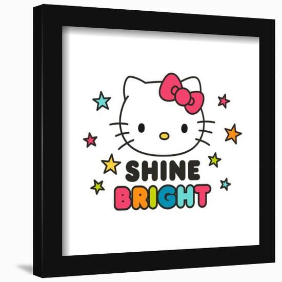 Gallery Pops Hello Kitty - Shine Bright Wall Art-Trends International-Framed Gallery Pops