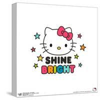 Gallery Pops Hello Kitty - Shine Bright Wall Art-Trends International-Stretched Canvas