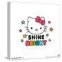 Gallery Pops Hello Kitty - Shine Bright Wall Art-Trends International-Stretched Canvas