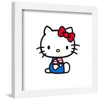 Gallery Pops Hello Kitty - Sitting Pretty Wall Art-Trends International-Framed Gallery Pops